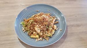 Pad Thai at Loving Hut in Reykjavik