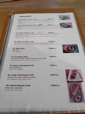  at Loving Hut in Reykjavik