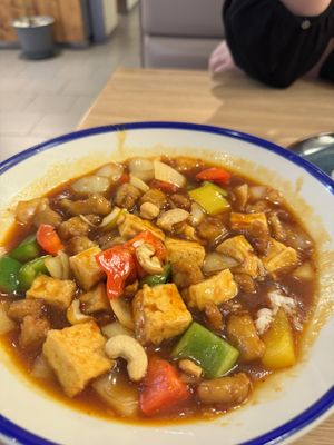   at Loving Hut in Reykjavik