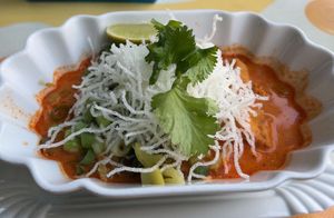 Khao soi with tofu  at Pumpui in Vienna