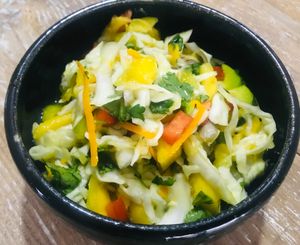 Asian raw slaw at Rowena Rabbit in Malaga