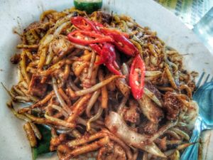 Vegan Mamak Mee Goreng at JBS Kitchen Vegetarian Nasi Kandar in Penang