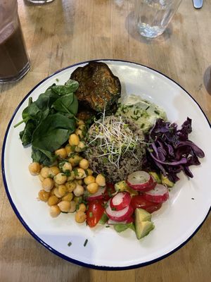 Buddha bowl   at Seven in Edinburgh
