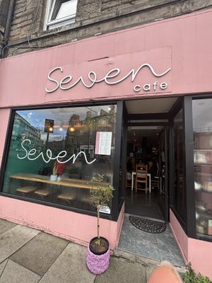 Outside !  at Seven in Edinburgh