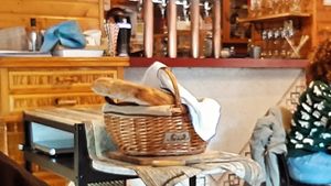 Pan de pueblo at Cervecería la Industria in Langreo