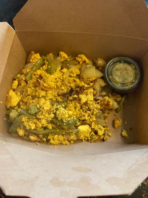 Cactus tofu scramble  at Cafe 1610 in Dayton