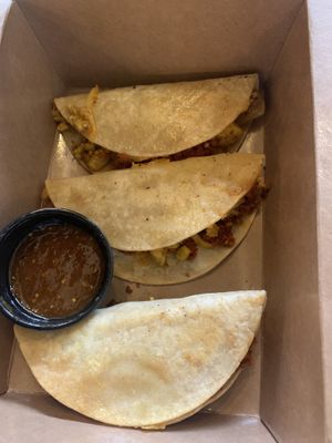 OMG these tacos!! These tacos were sooo amazing!! I would drive all over for them for sure❤️  at Cafe 1610 in Dayton