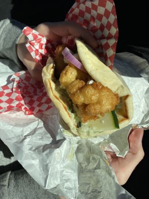 Greek gyro 🥙  at Cafe 1610 in Dayton