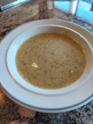 Cheddar broccoli soup at Cafe 1610 in Dayton