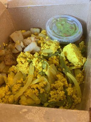 Cactus tofu scramble  at Cafe 1610 in Dayton