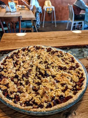 Selection of cakes everyday at Erdfreund Kaffee in Butzbach