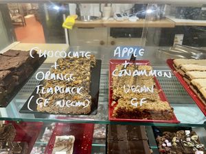 Vegan flapjacks   at Ness Deli in Drumnadrochit