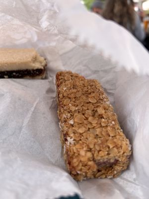 Fig shortbread & Jam oatcake   at Ness Deli in Drumnadrochit
