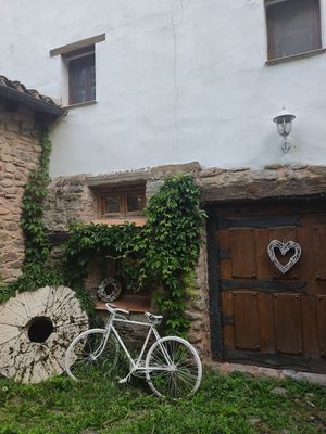 Acceso a comedor at Molino del Corregidor in San Roman De Cameros