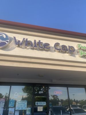 Store front  at White Cap Frozen Yogurt in Burien