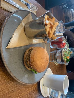 Burger  at Antlers Bar and Grill in Isle Of Skye