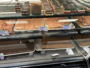 brownie squares  at D&D Bake Shoppe in Copiague
