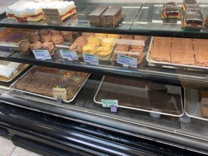  vegan cupcakes and brownie  at D&D Bake Shoppe in Copiague