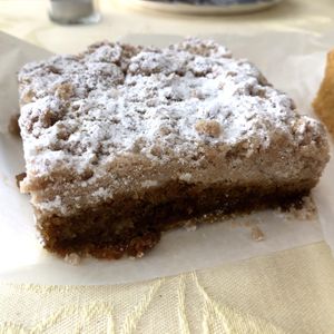Pumpkin crumb cake  at D&D Bake Shoppe in Copiague