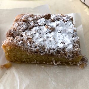 Banana crumb cake  at D&D Bake Shoppe in Copiague