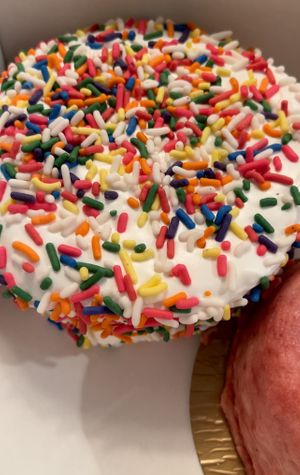 Confetti cake  at D&D Bake Shoppe in Copiague