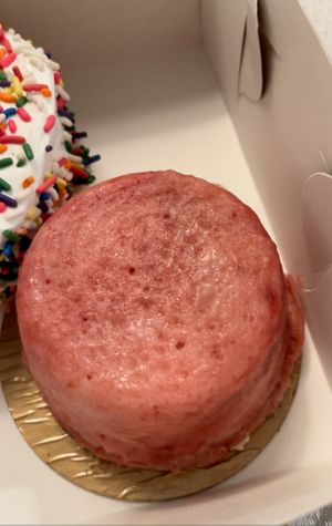 Raspberry cheesecake  at D&D Bake Shoppe in Copiague