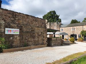 Set in the grounds of Brougham Hall at Cafe 4 Eden in Penrith