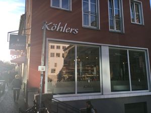 View, right by the old bridge at Köhlers - Karmelitenstr in Wurzburg