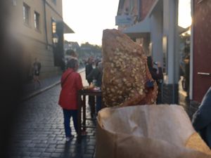 Vegan paprika bread stick at Köhlers - Karmelitenstr in Wurzburg