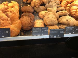 Vegan croissant at Köhlers - Karmelitenstr in Wurzburg