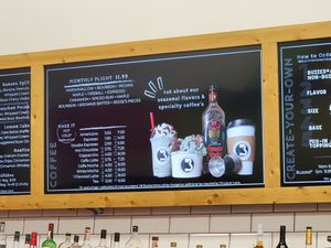 Coffee at Buzzed Bull Creamery in Pigeon Forge