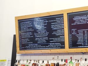 Specialty menu at Buzzed Bull Creamery in Pigeon Forge