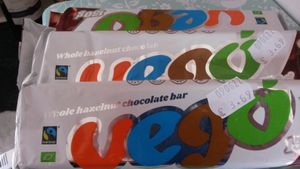 Glorious vego bars at Morpeth Health Store in Morpeth