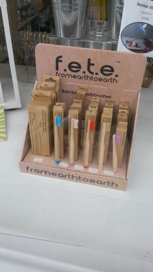 Bamboo toothbrushes  at Morpeth Health Store in Morpeth