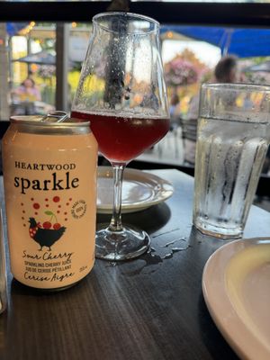 Sparkle Sour Cherry Soda  at Beertown in Guelph