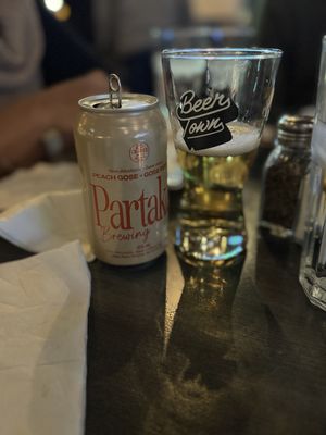 Partak Peach Goose Non Alcoholic Beer   at Beertown in Guelph