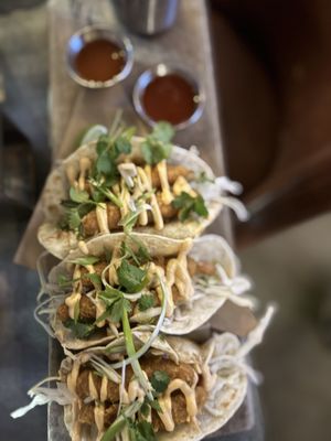 Plant Based (Vegan) Tacos meal  at Beertown in Guelph