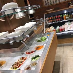 salads, lemonade at denn's Biomarkt in Wurzburg