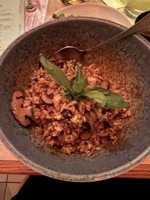 Shiitake Fried Ricee  at Monarch in Brooklyn