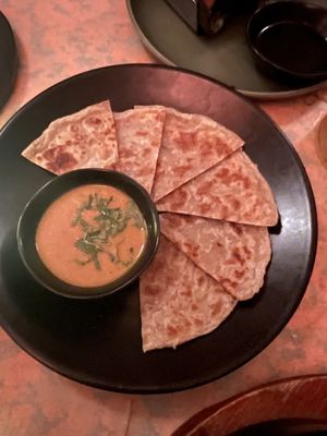 Vegan roti  at Monarch in Brooklyn