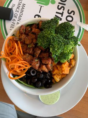 Create your own bowl at PS Green Express in Fort Lauderdale