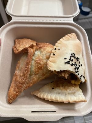 Empanadas  at PS Green Express in Fort Lauderdale