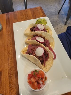 Tacos at PS Green Express in Fort Lauderdale
