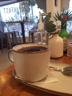 Habiscus tea at PS Green Express in Fort Lauderdale