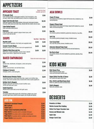 Menu JPG2 at PS Green Express in Fort Lauderdale