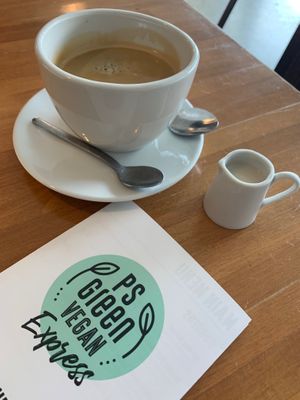 Café Americano at PS Green Express in Fort Lauderdale