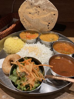 South Indian meals  #Veganuary at Erick South in Tokyo