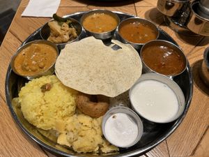 Veg. Meal set  at Erick South in Tokyo