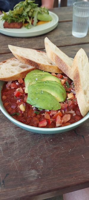 Mexican beans at The Knox in Watson