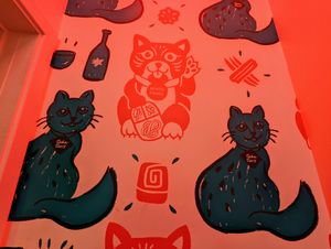 Lucky neko. at Bento Picnic in Austin